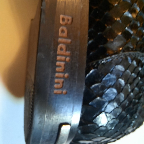 BALDINI MEN'S SHOES python size 10 little worn $70 - Picture 5 of 8